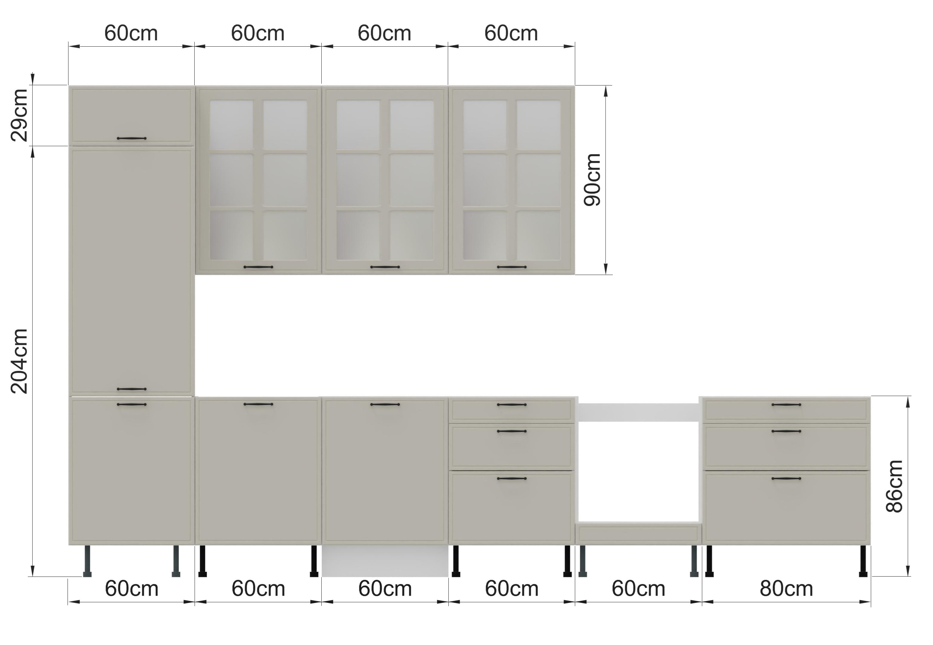 Kam Mono F 8 kuchnia pod wymiar